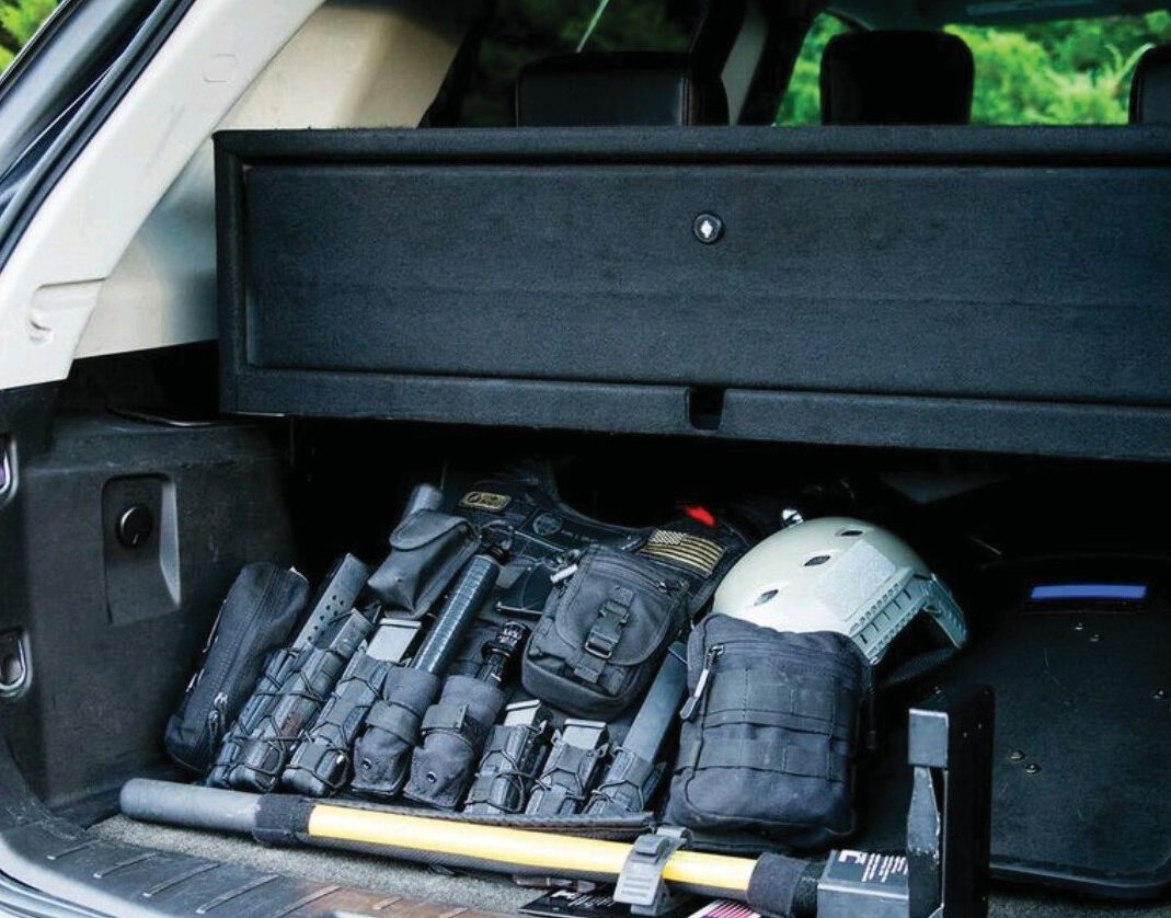 SUV Rapid Access Weapon Locker