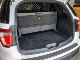 Estes AWS SUV Weapon Locker with Cargo Barrier & Auxiliary Drawer