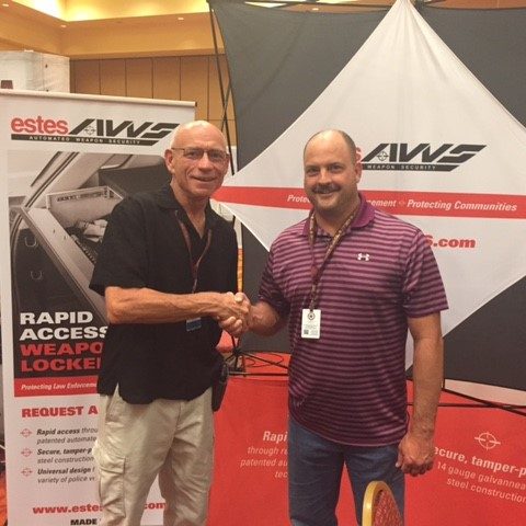 Brent Smith, from Midlothian Police Department in Texas won the free Rapid Access Locker