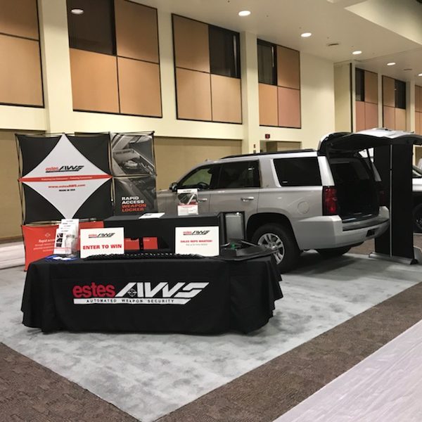 Estes AWS's booth at COPSWEST Expo.
