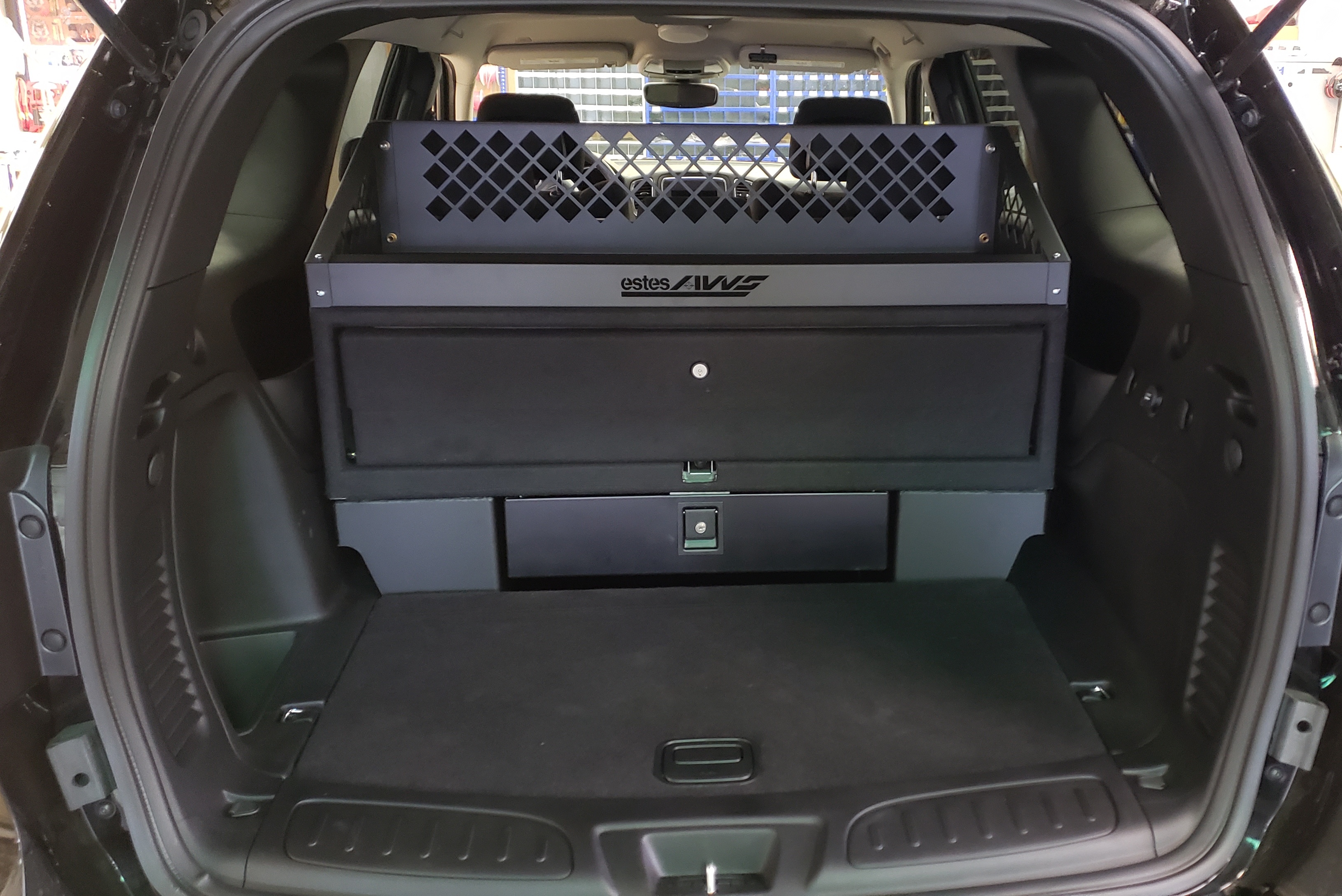Durango Rear Storage Dodge Durango - SUV Weapon Locker 2.0 Gallery
