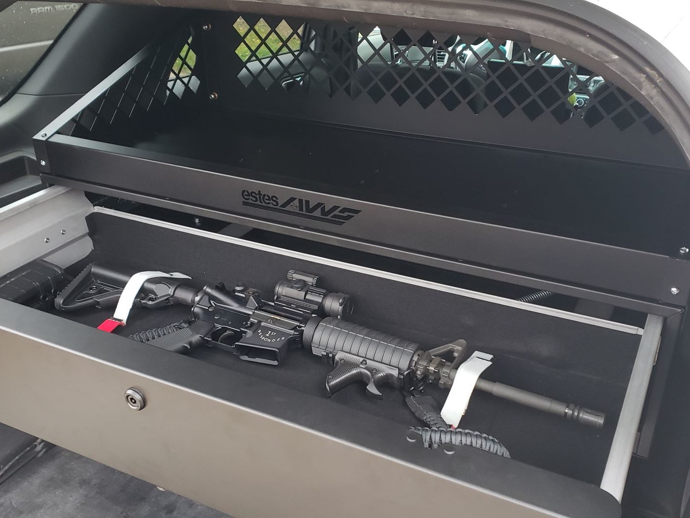 Estes AWS SUV Automated Weapon Locker