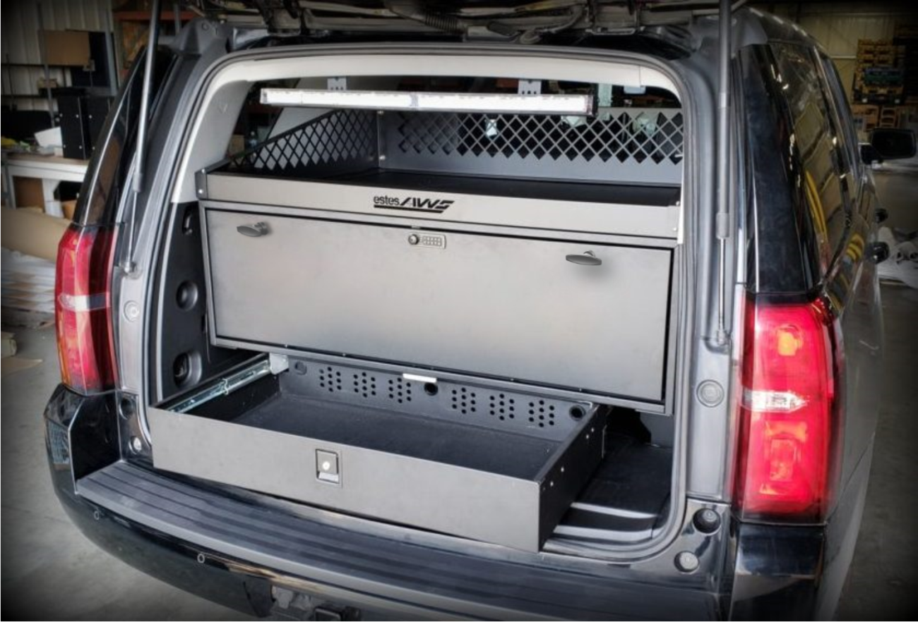 Chevy Tahoe SUV Large Storage Box (20152020) Estes AWS