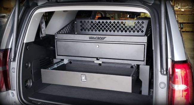 Chevy Tahoe SUV Weapon Locker