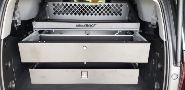 Chevy Tahoe SUV Weapon Locker