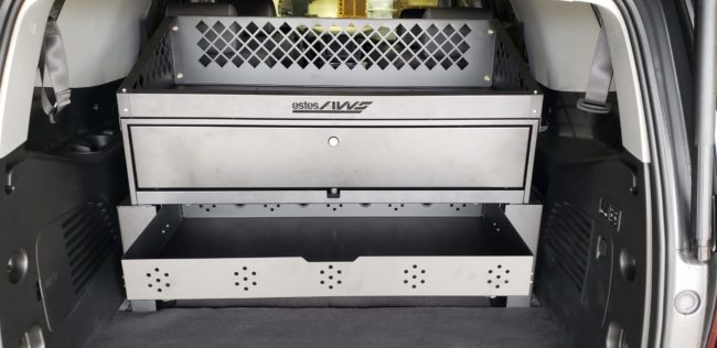Chevy Tahoe SUV Weapon Locker