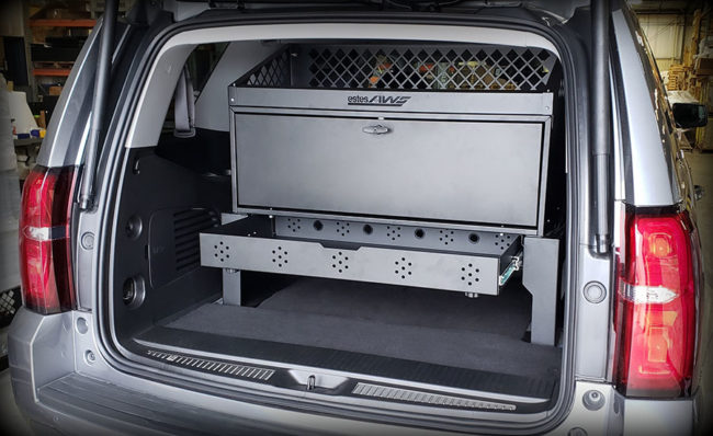 Estes AWS SUV Storage Box – Fence Package and Electronics Tray