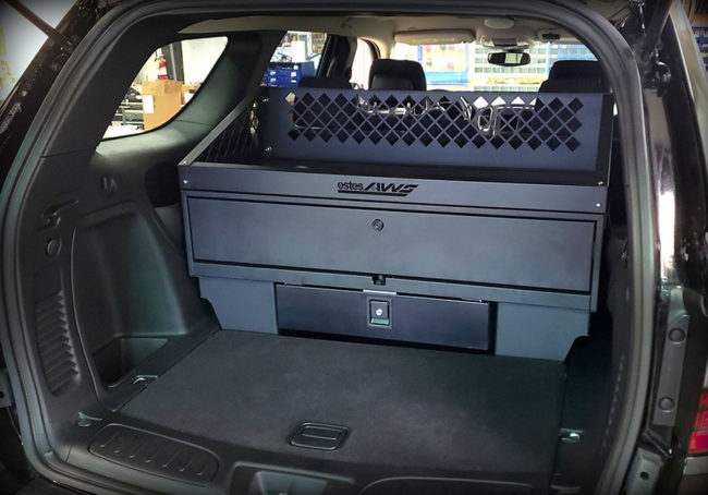Dodge Durango SUV Weapon Locker