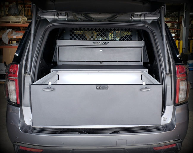 Chevy Tahoe SUV Large Storage Box (2021+) Estes AWS