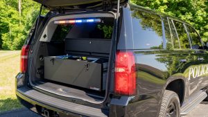 Estes AWS police vehicle